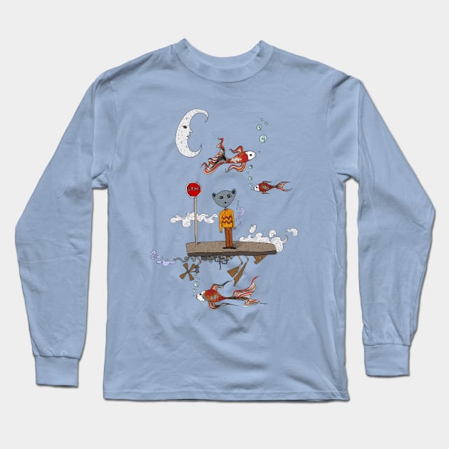 Waiting for You Long Sleeve T-Shirt by ogfx